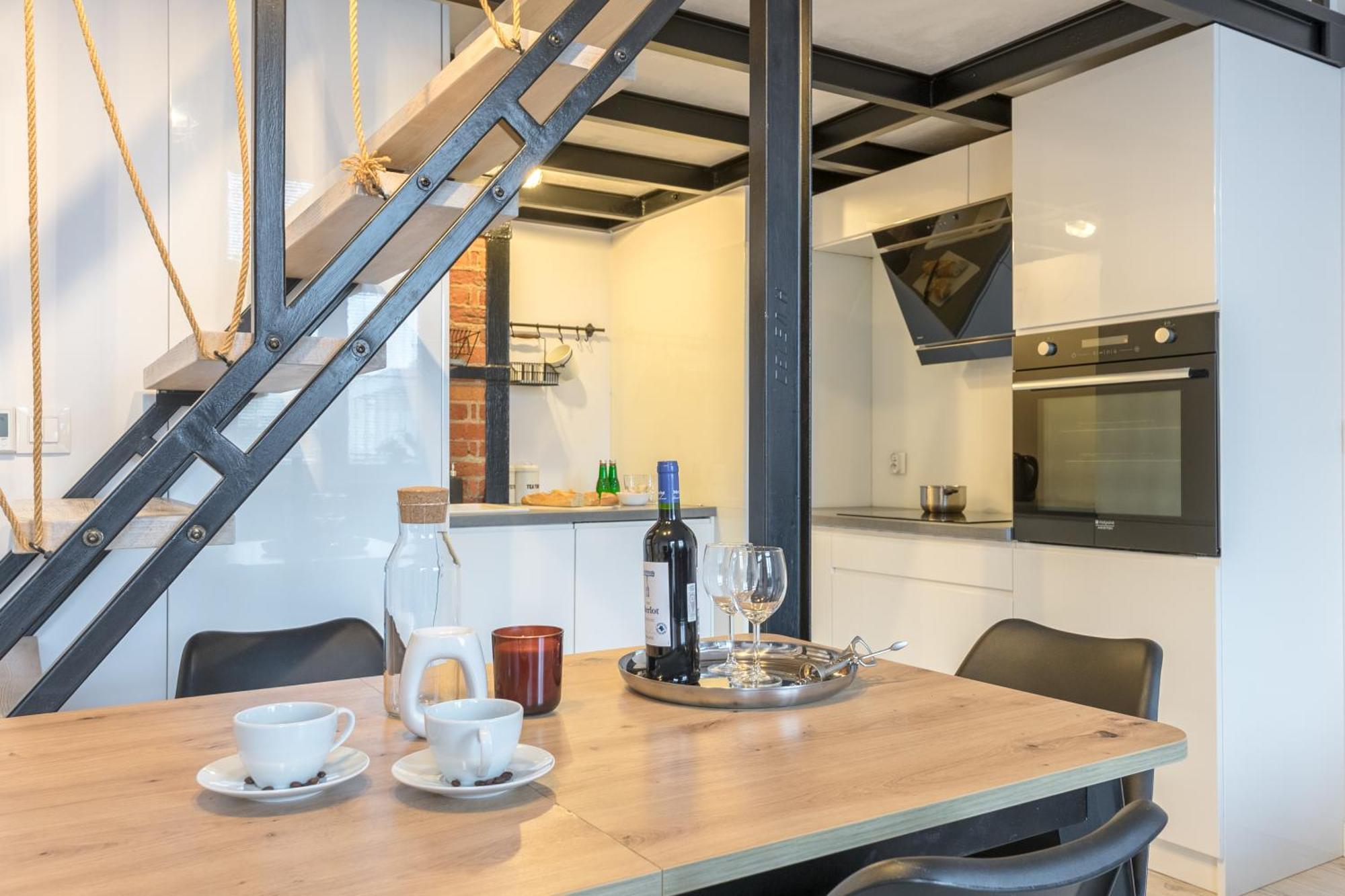 Apartament Z Antresola Nowa Papiernia Wrocław Kültér fotó