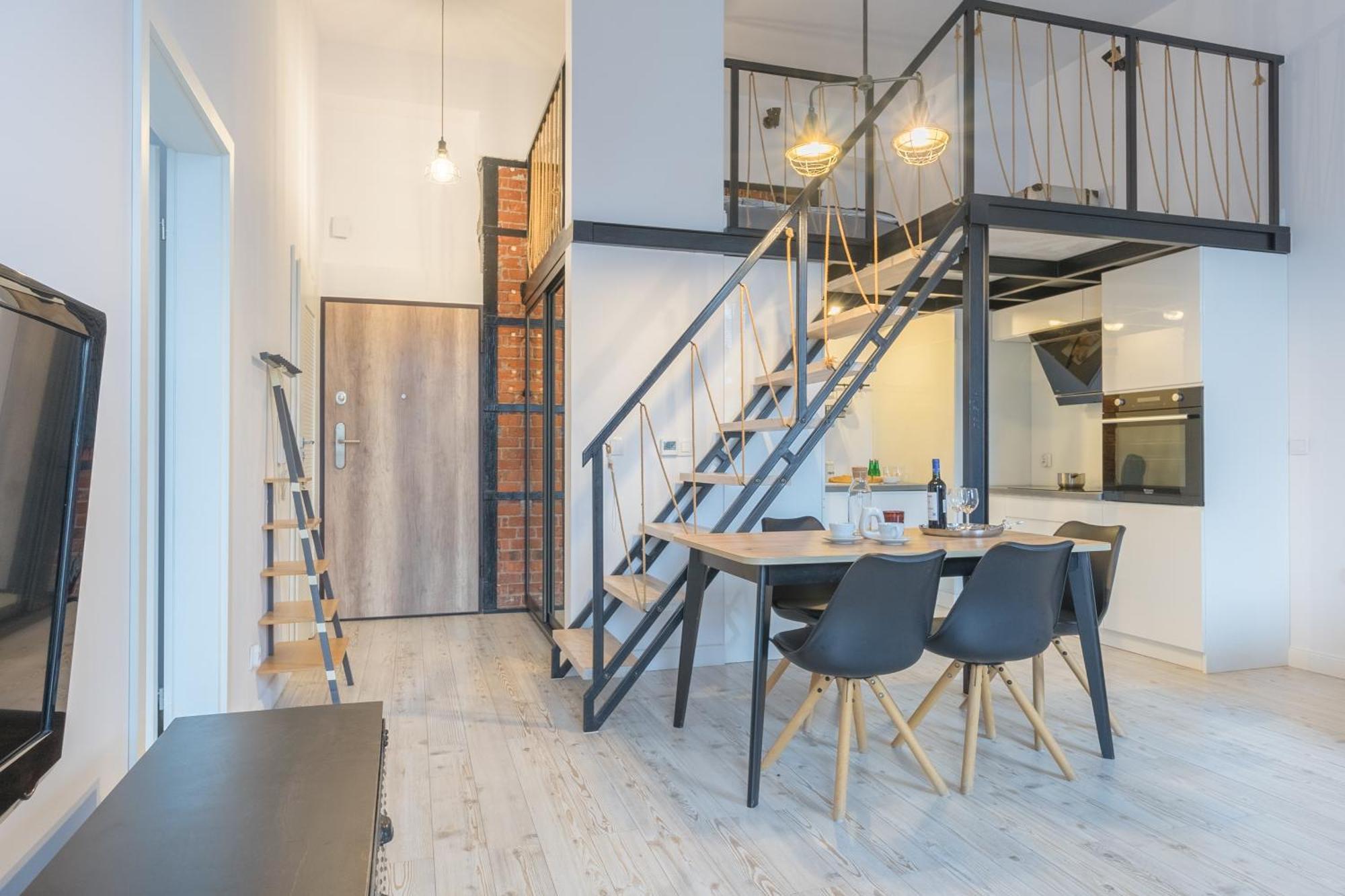 Apartament Z Antresola Nowa Papiernia Wrocław Kültér fotó